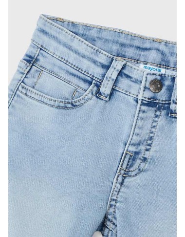 Bermuda soft denim jeans e Bermuda