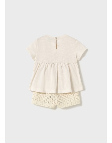 Shirt and Bermuda guipur