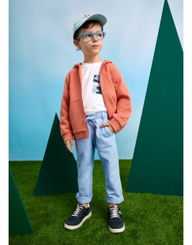 Pantalone lino delavè         Bimbo 2/8 anni