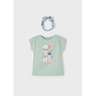 Shirt e fascia Bimba 2/8 anni