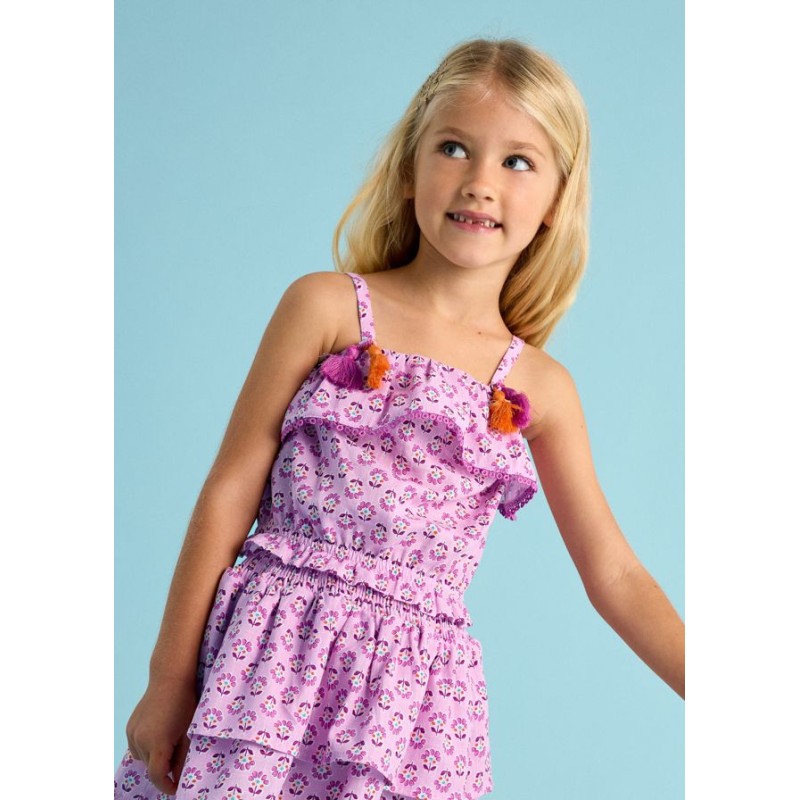 Top fiori Bimba 2/8 anni