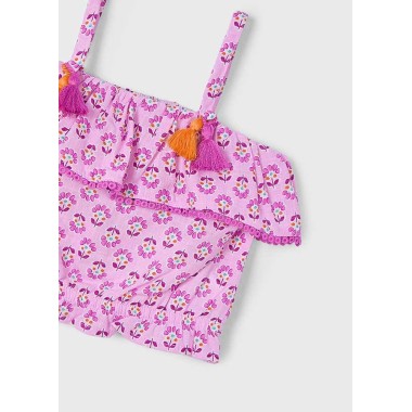 Top fiori Bimba 2/8 anni