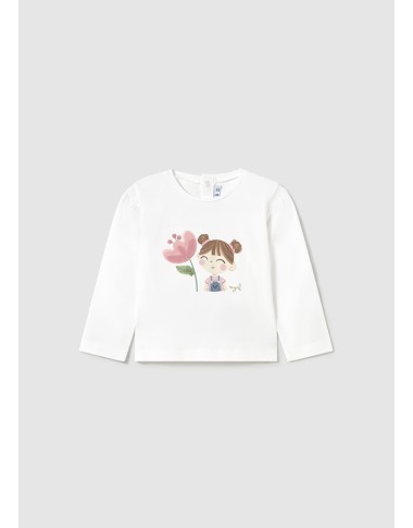 Shirt fiore e bimba T-Shirt e Salopette