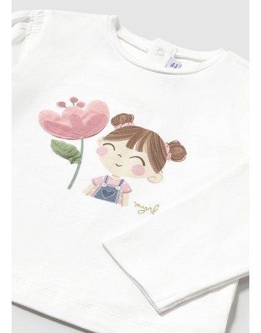 Shirt fiore e bimba T-Shirt e Salopette