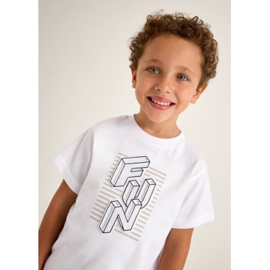 Shirt embossed "fun"  T-Shirt e Polo