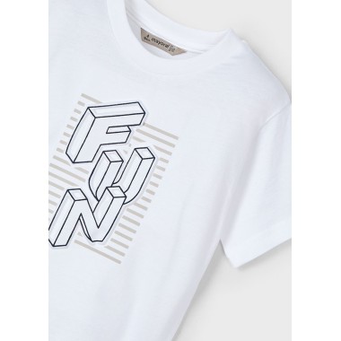 Shirt embossed "fun"  T-Shirt e Polo