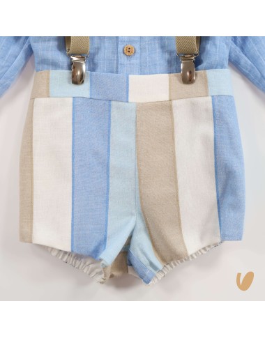 Short shirt and straps