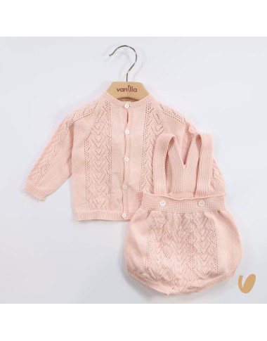 Cardigan and Salopette