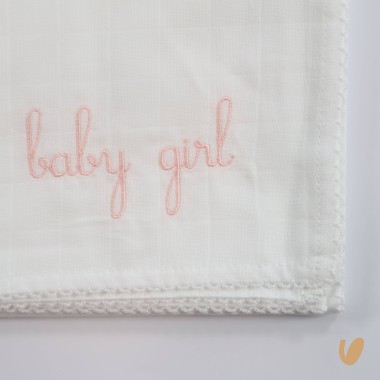 Mussola Baby Girl Mussole e Bavette