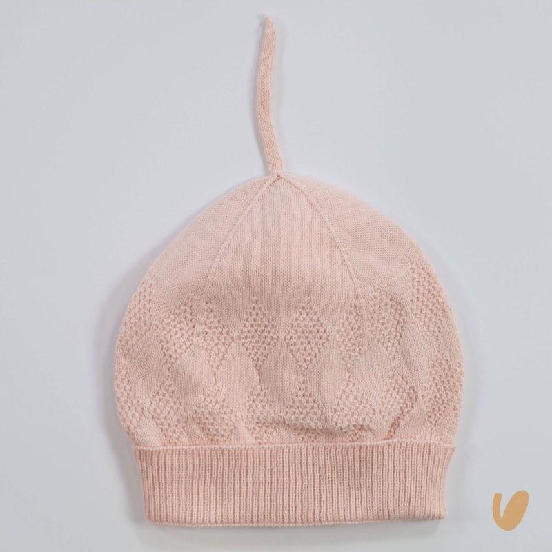 Cappellino in filo di cotone Cappello e Guanti