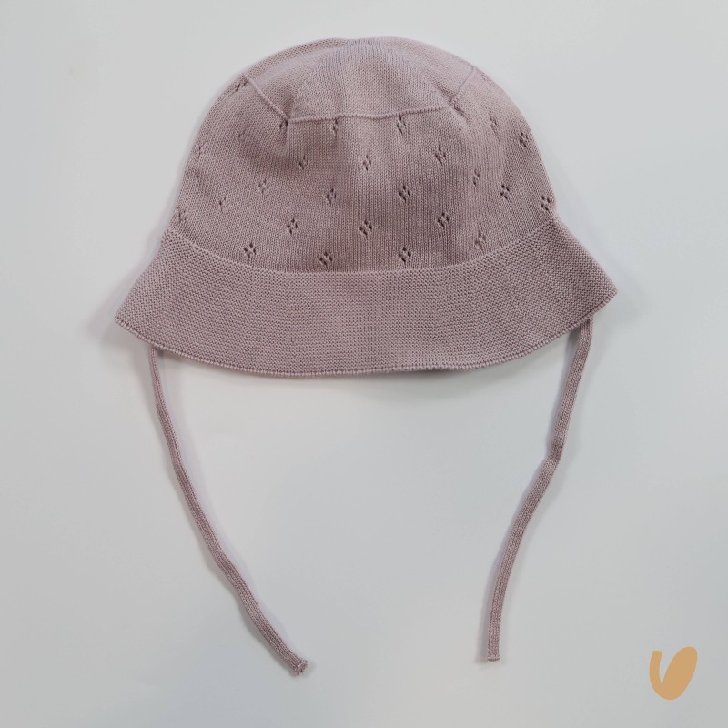 Cappellino in filo di cotone Cappello e Guanti