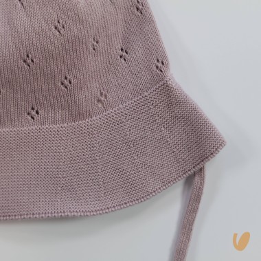 Cappellino in filo di cotone Cappello e Guanti