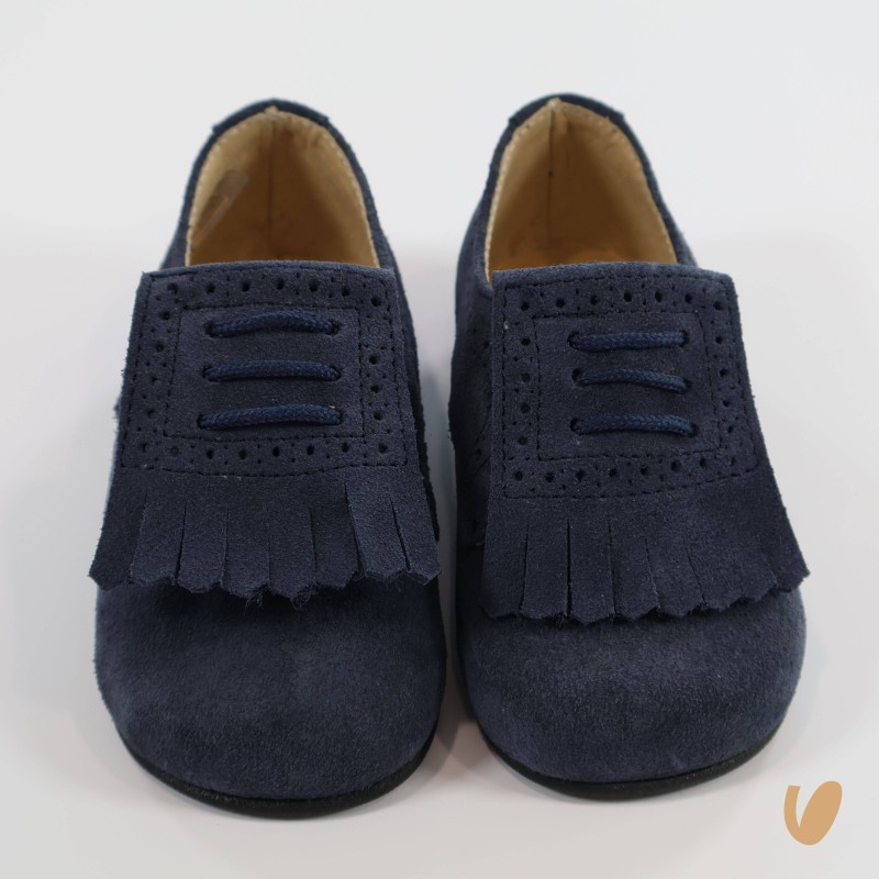 Scarpa allacciata camoscio Stringate e Mocassini 19/32