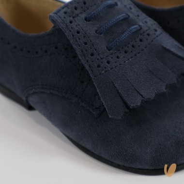 Scarpa allacciata camoscio Stringate e Mocassini 19/32