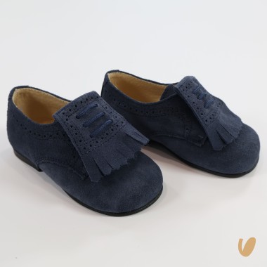 Scarpa allacciata camoscio Stringate e Mocassini 19/32