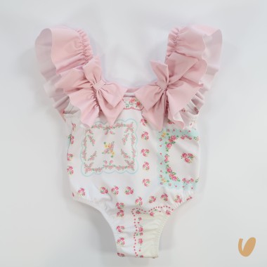 Costume intero patchwork Mare