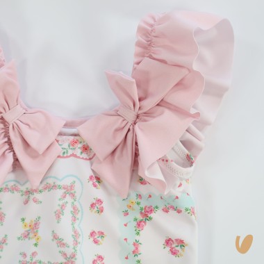 Costume intero patchwork Mare