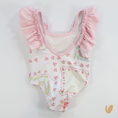 Costume intero patchwork Mare