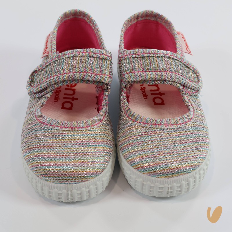 Ballerina lurex Espadrillas e Tela 19/32