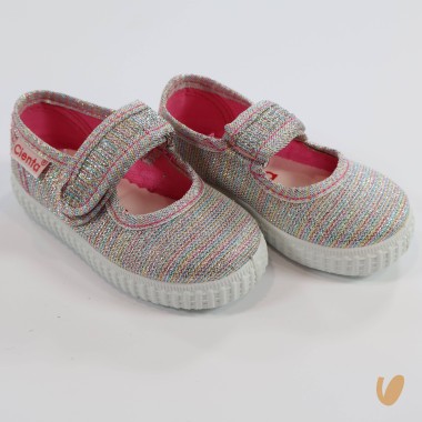 Ballerina lurex Espadrillas e Tela 19/32