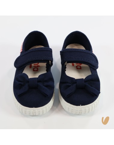 Ballerina bow in canvas