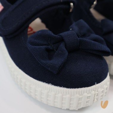 Ballerina fiocco in tela Espadrillas e Tela 19/32