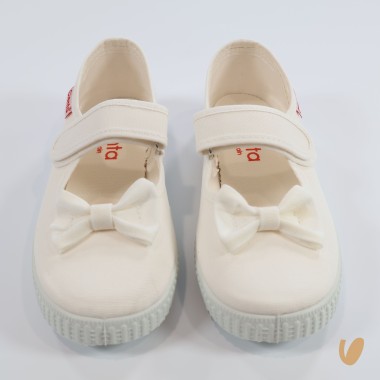 Ballerina fiocco in tela Espadrillas e Tela 19/32