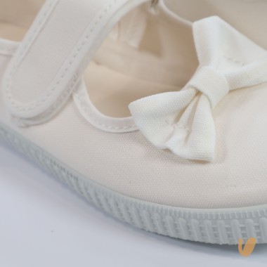 Ballerina fiocco in tela Espadrillas e Tela 19/32