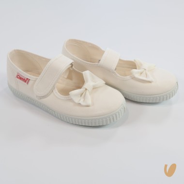 Ballerina fiocco in tela Espadrillas e Tela 19/32