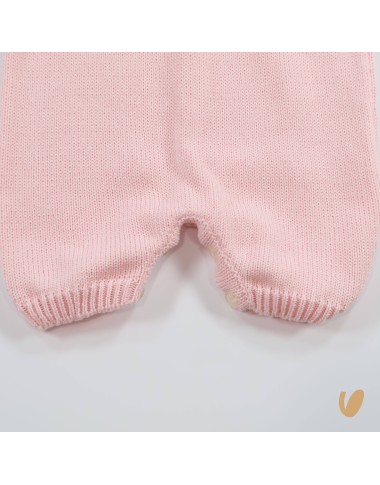 Pagliaccetto e cappello ricamato a mano Set Nascita e Uscita Clinica