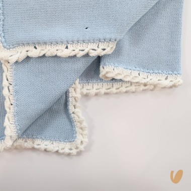 Coperta in filo ricamata a mano Coperta e Lenzuola