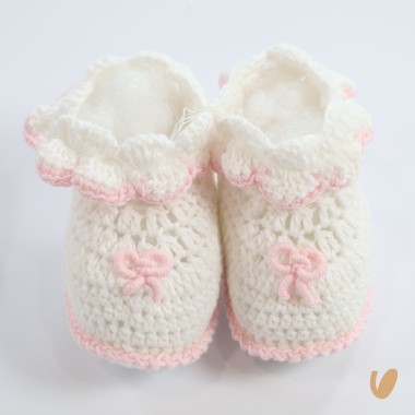 Completo cappello e babbucce ricamate Cappello e Babbucce