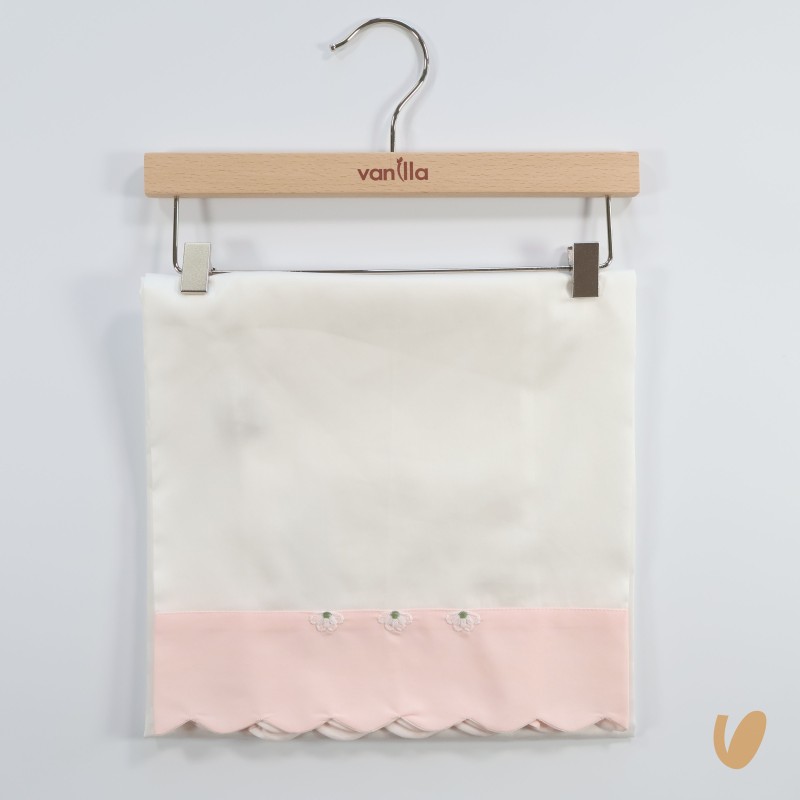 Set lenzuola ricamato margherite Coperta e Lenzuola