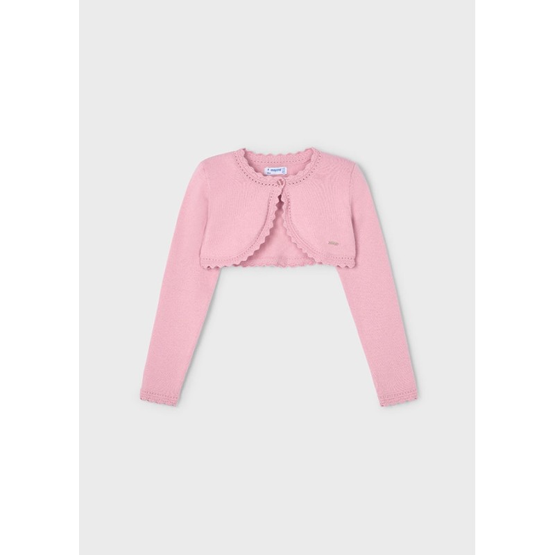 Cardigan corto smerlato Cardigan e Maglia