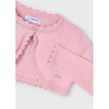 Cardigan corto smerlato Cardigan e Maglia