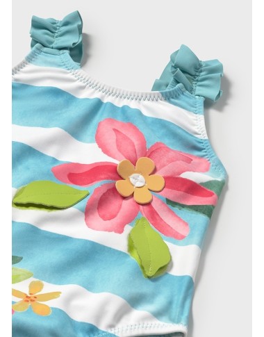 Costume intero righe Neonata