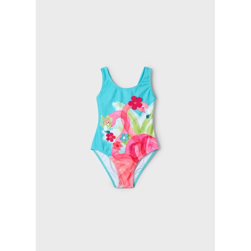 Costume intero fenicotteri Bimba