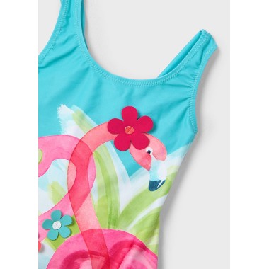 Costume intero fenicotteri Bimba