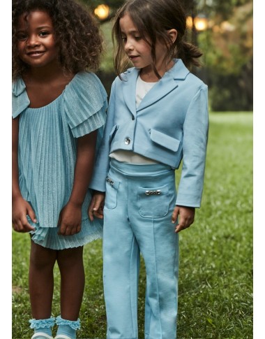 Pantalone punto roma     Bimba 2/8 anni