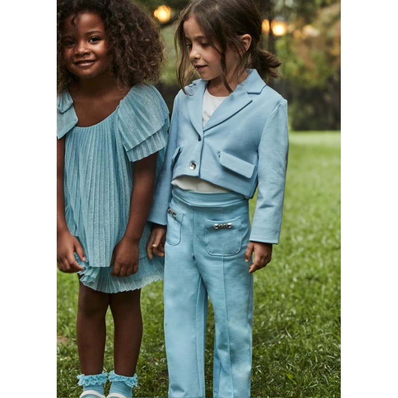 Pantalone punto roma     Bimba 2/8 anni