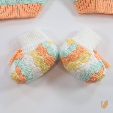 Completo nascita filo di cotone Set Nascita e Uscita Clinica