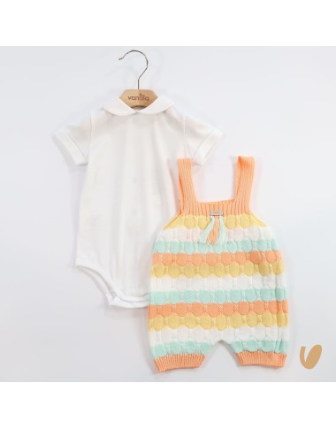 Completo nascita filo di cotone Set Nascita e Uscita Clinica