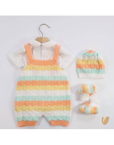 Completo nascita filo di cotone Set Nascita e Uscita Clinica