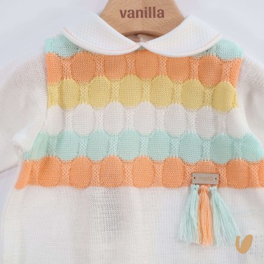 Completo nascita filo di cotone Set Nascita e Uscita Clinica