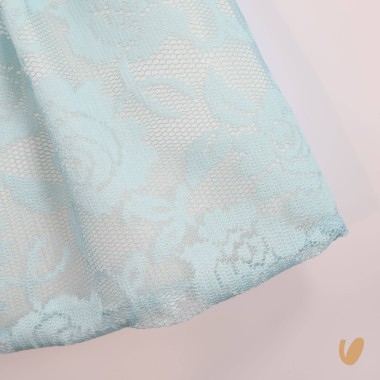 Abito e fascia pizzo Battesimo