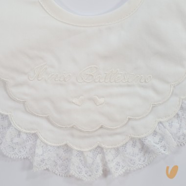 Bavetta "il mio battesimo" Cardigan e Accessori