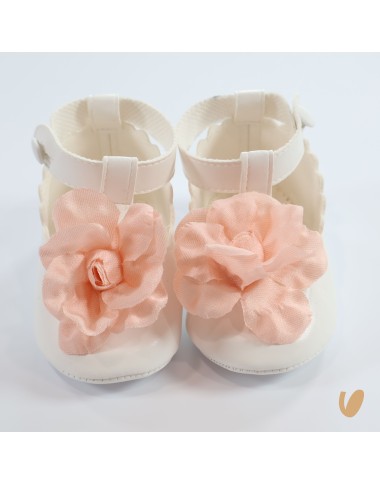 Scarpine in pelle fiore Scarpe