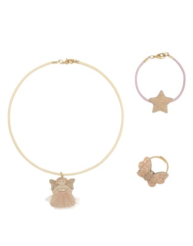 Collana bracciale e anello Festa e Lampade