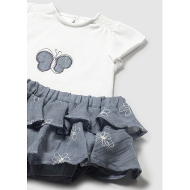 Completo Shirt e gonna Neonata 0/36