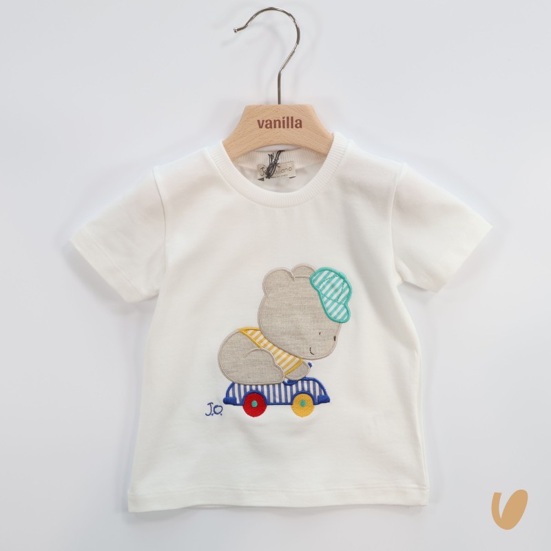 T-shirt orsetto patchwork T-Shirt e Camicia